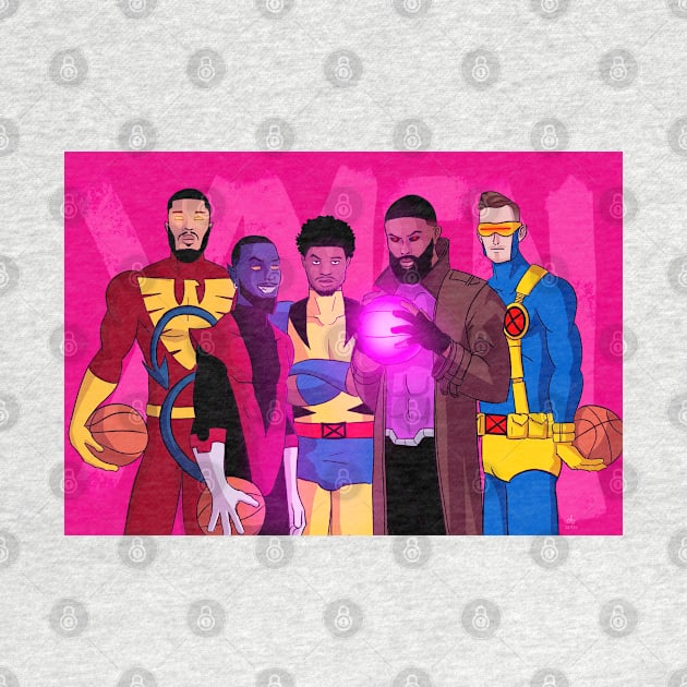 Uncanny Basketball team by boothy